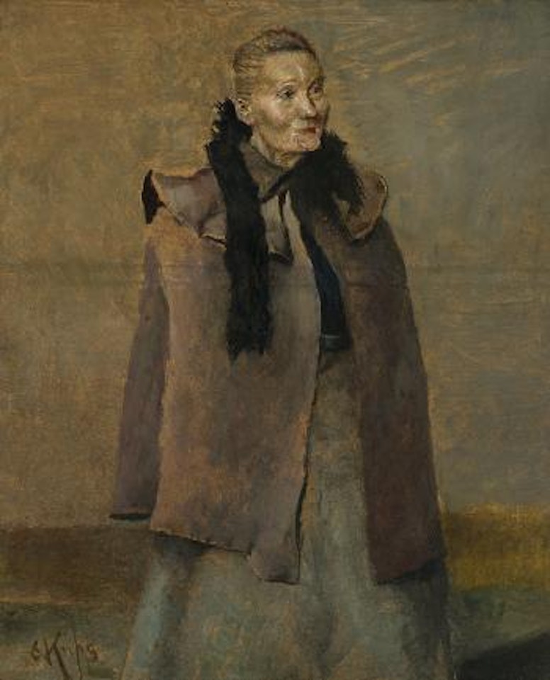 Kvinneportrett , by Christian Krohg