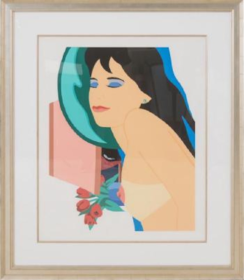 Cynthia in the bedroom ,
Circa
1981 by Tom Wesselmann