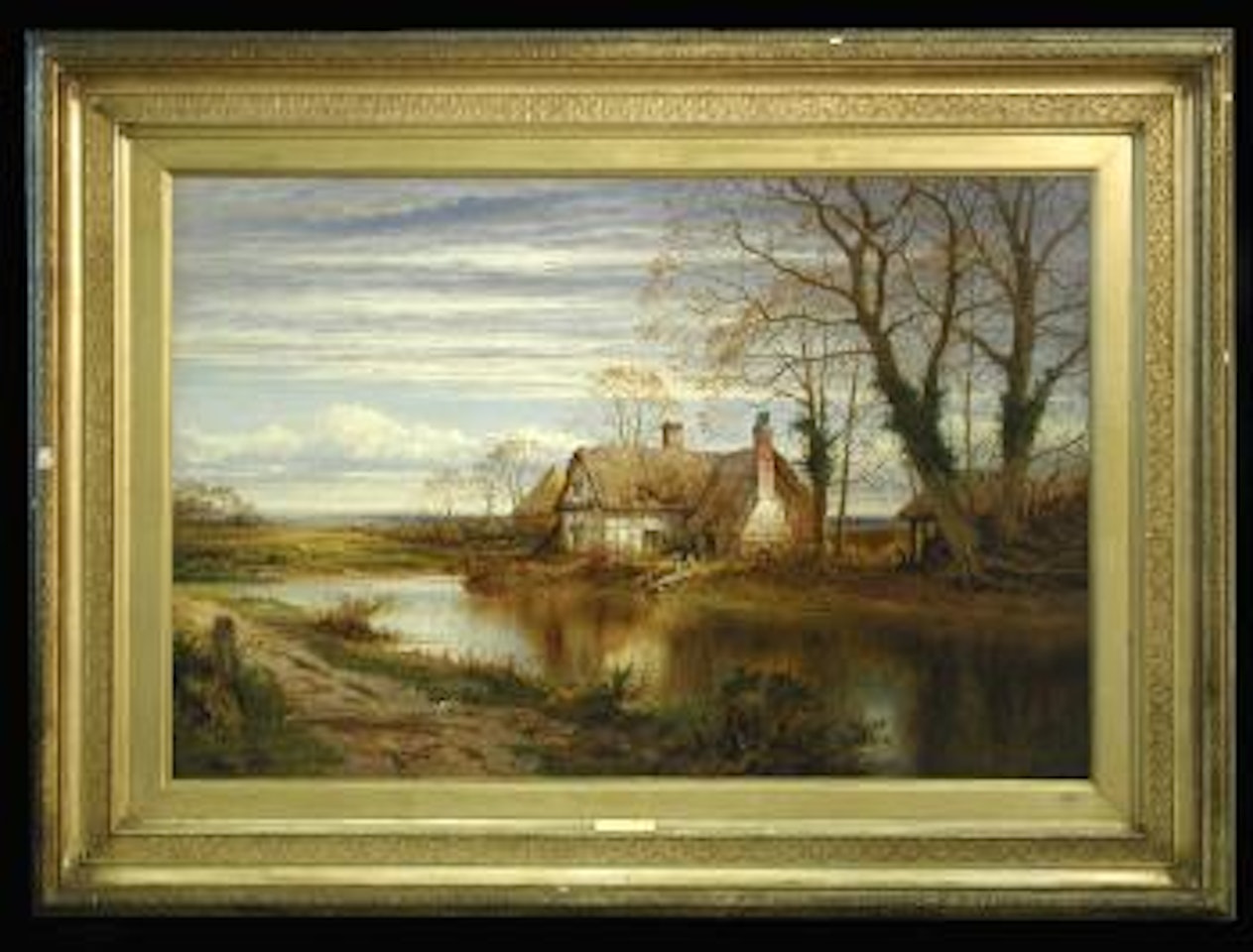 A Worcestershire cottage ,
1870 by Benjamin Williams Leader