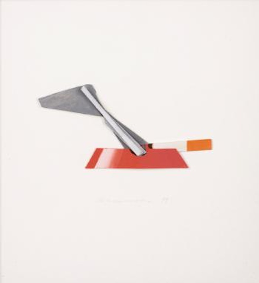 Smoking cigarette in ashtray ,
1999 by Tom Wesselmann