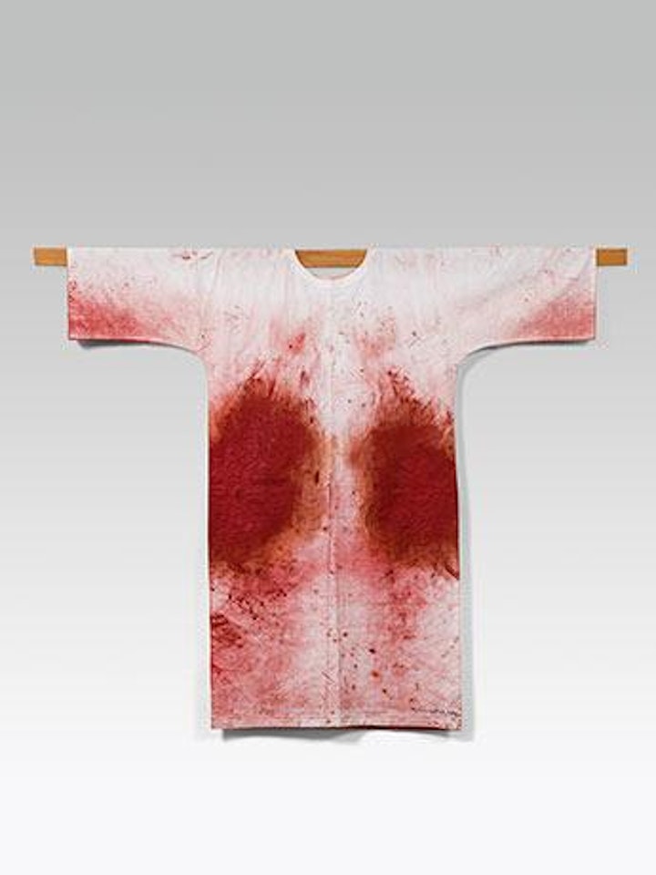 Malhemd ,
2010 by Hermann Nitsch