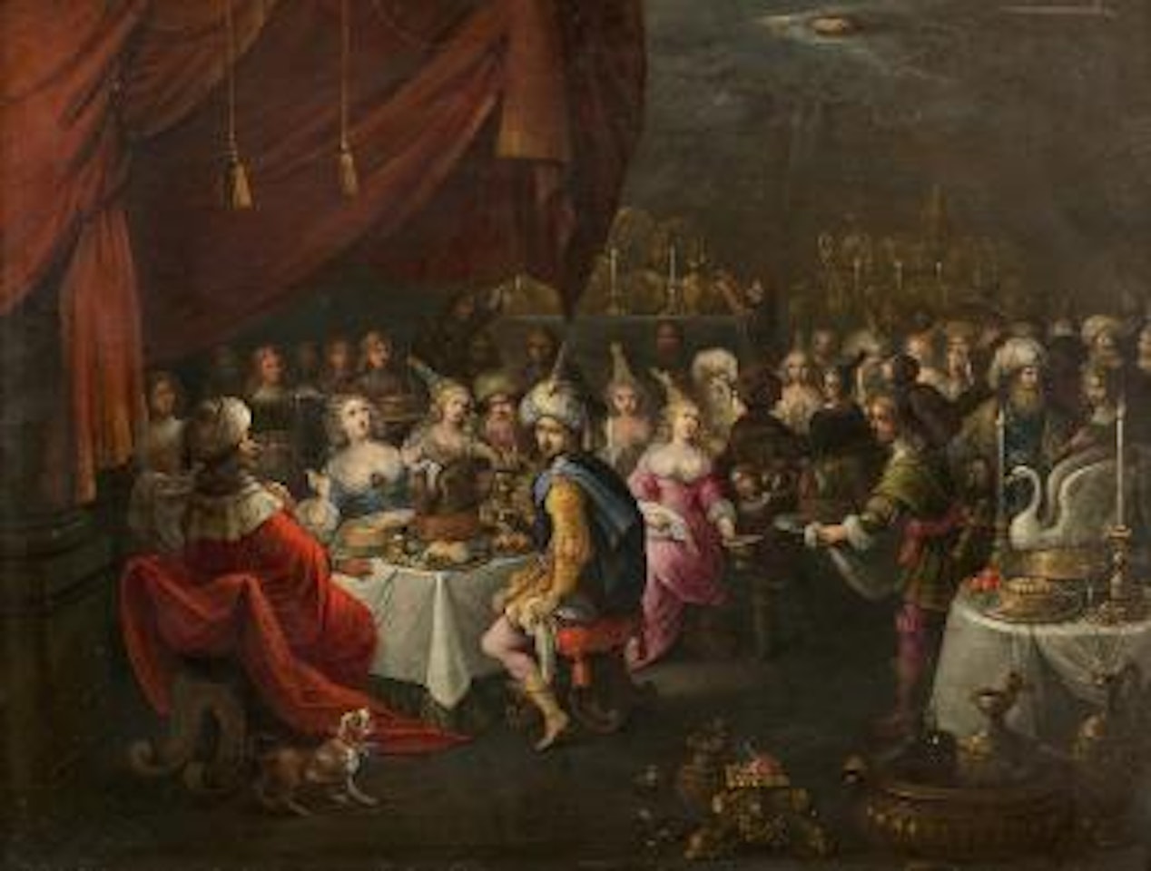Le festin de Balthazar , by Frans Francken II