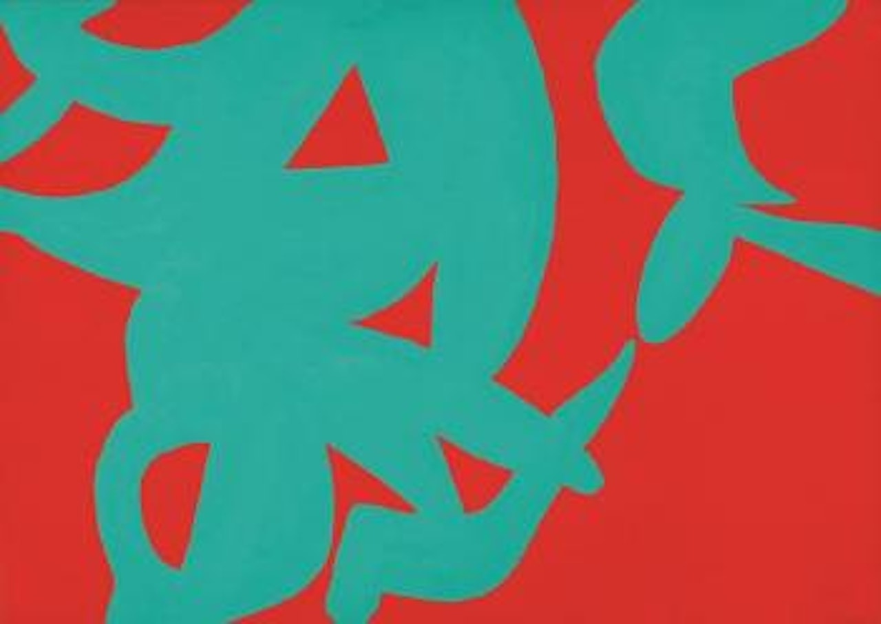Verde Su Rosso ,
2008 by Carla Accardi