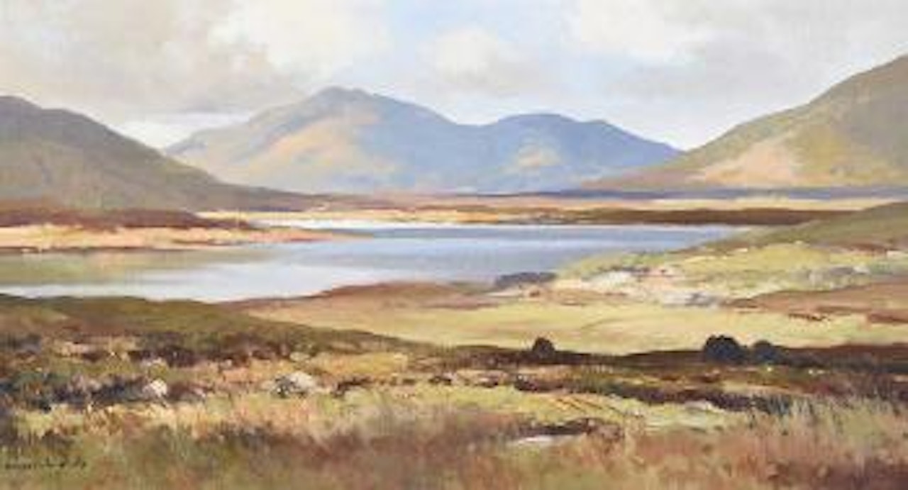 Lough Inagh, Connemara, County Galway , by Maurice Canning Wilks