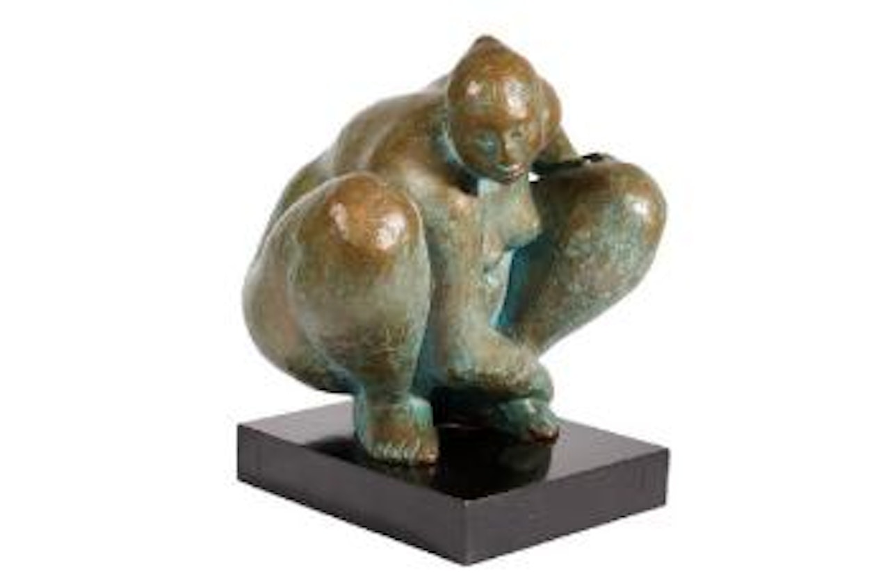 Desnudo de Cuclillas ,
1964 by Francisco Zuñiga