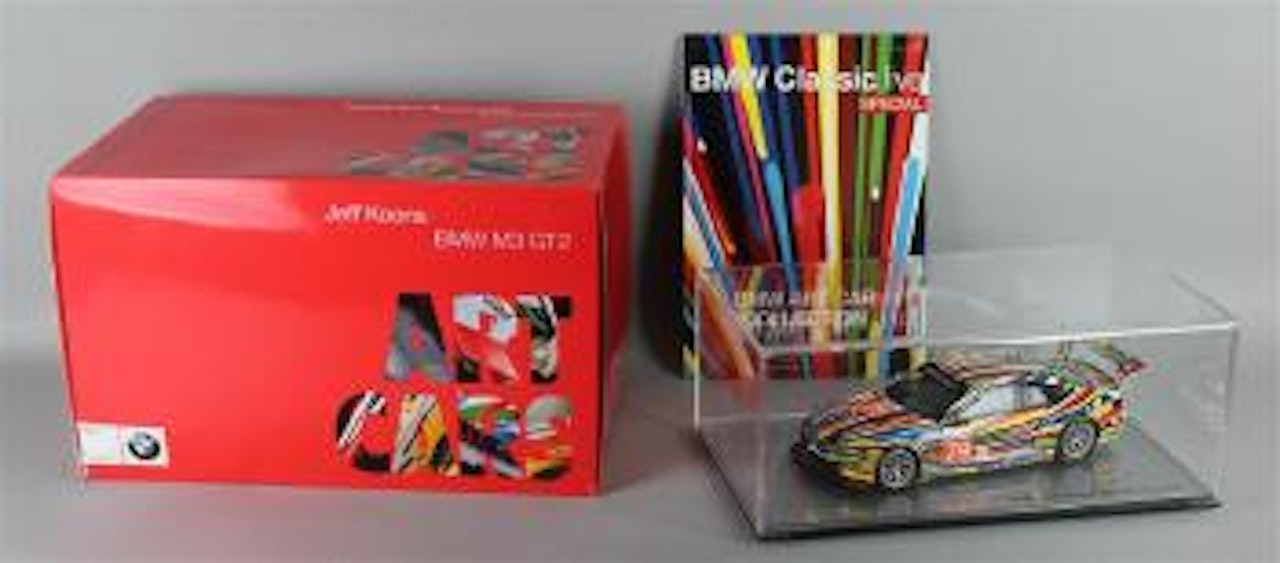 1:18 Minichamps BMW M3 GT2 art car ,
2010 by Jeff Koons