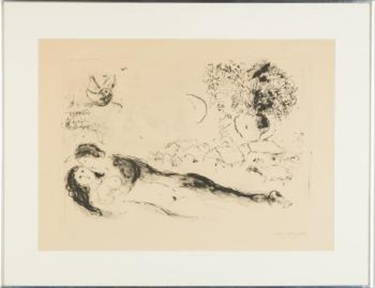 Lovers ,
Circa
1953 by Marc Chagall