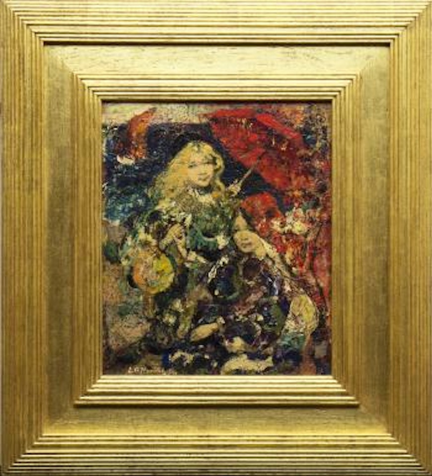By the sea ,
1898 by Edward Atkinson Hornel