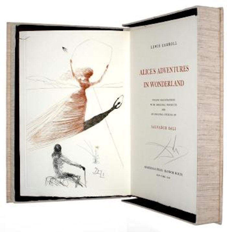 Alice's adventures in wonderland ,
1969 by Salvador Dali