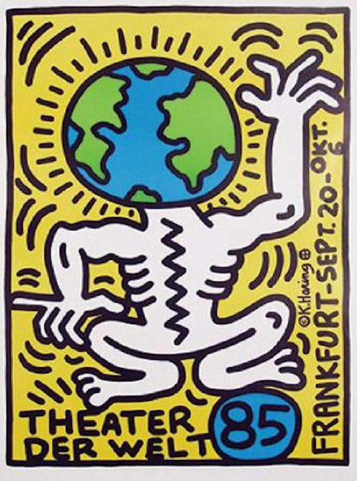 Theatre Der Welt ,
1985 by Keith Haring