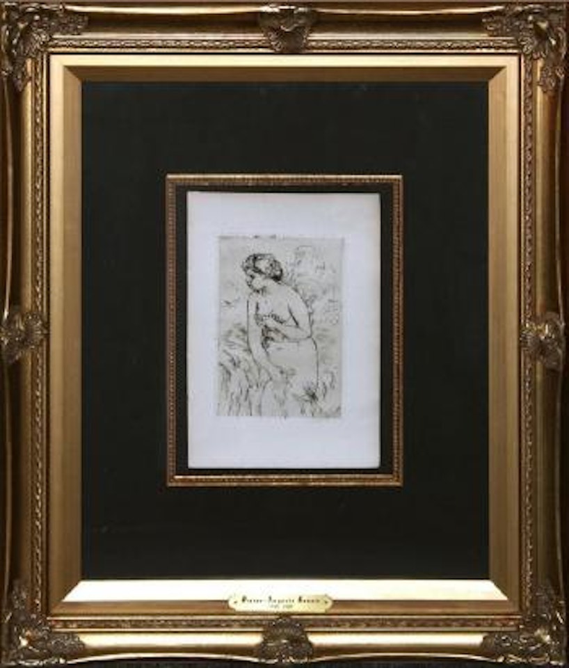 Baigneuse Debout, A Mi Jambes ,
1910 by Pierre-Auguste Renoir