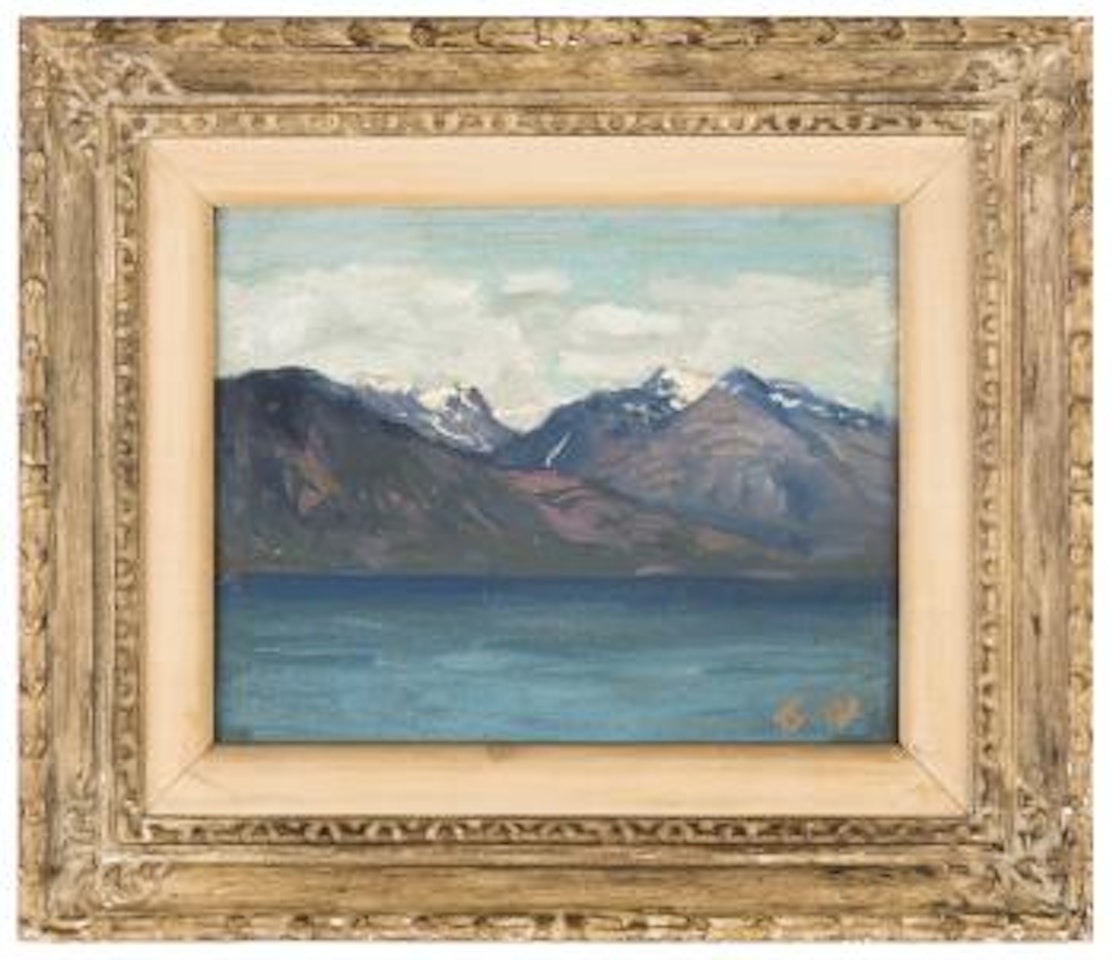 Mountain lake , by Frederick Judd Waugh
