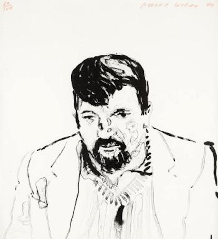 John Hockney ,
1980 by David Hockney