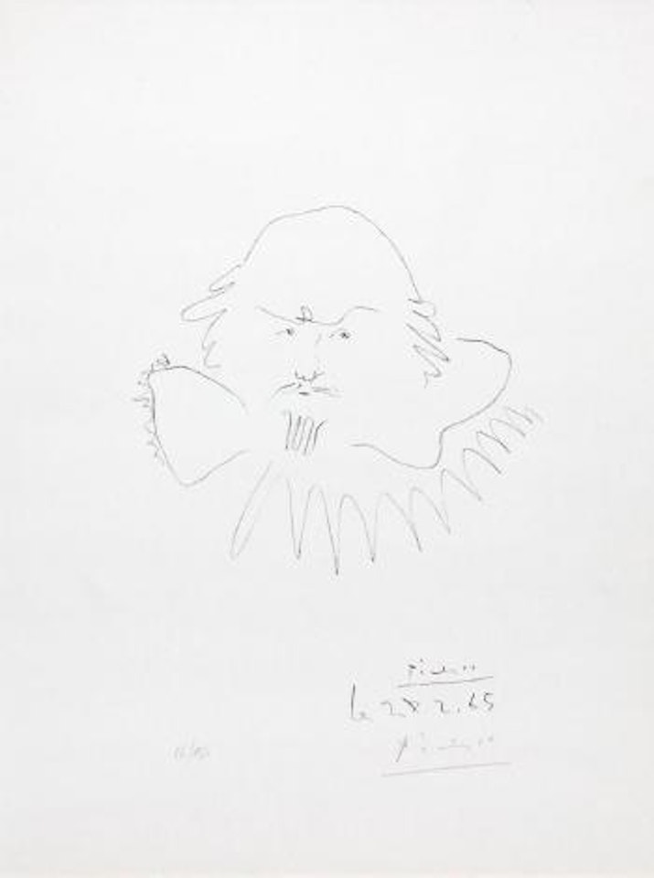 Shakespeare ,
1965 by Pablo Picasso