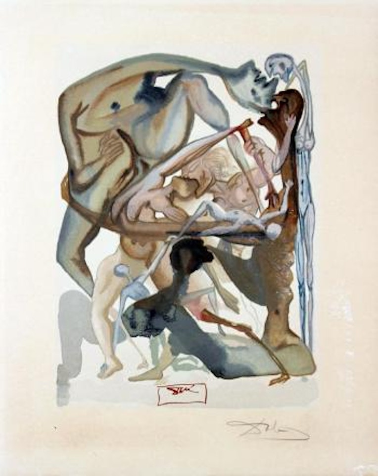News of the lower ,
1964 by Salvador Dali