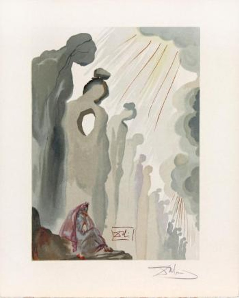 The second cornice ,
1964 by Salvador Dali