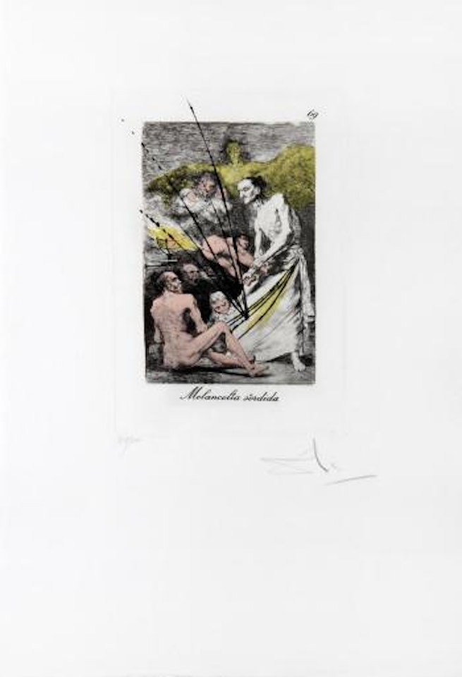 Melancolia sordida ,
1977 by Salvador Dali