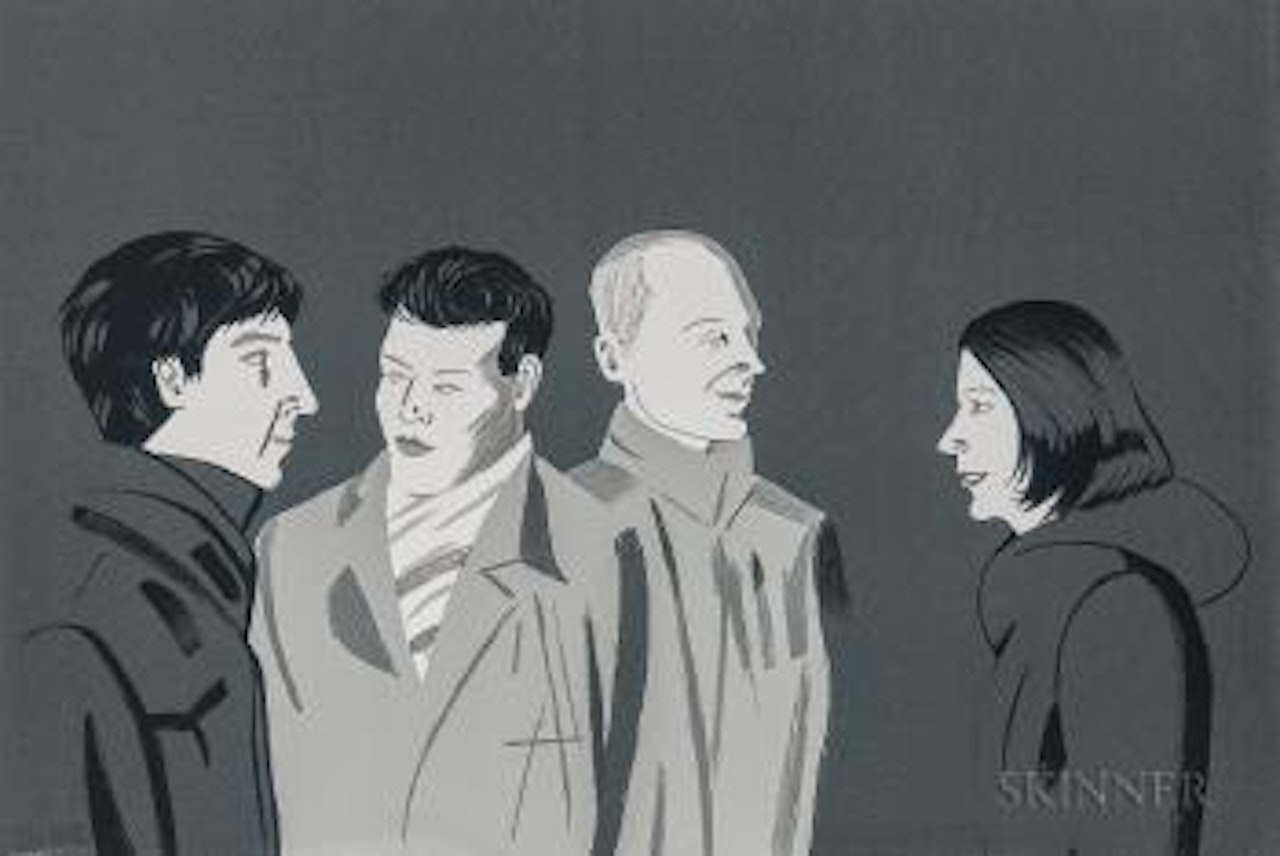 Unfamiliar Image ,
2001 by Alex Katz
