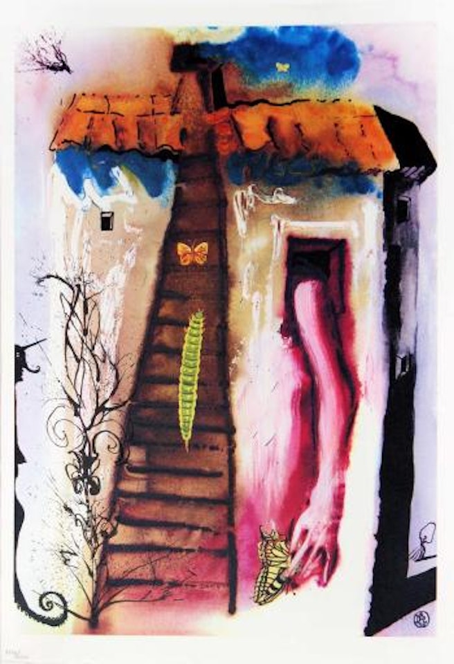 The rabbit sends in a little bill ,
1969 by Salvador Dali
