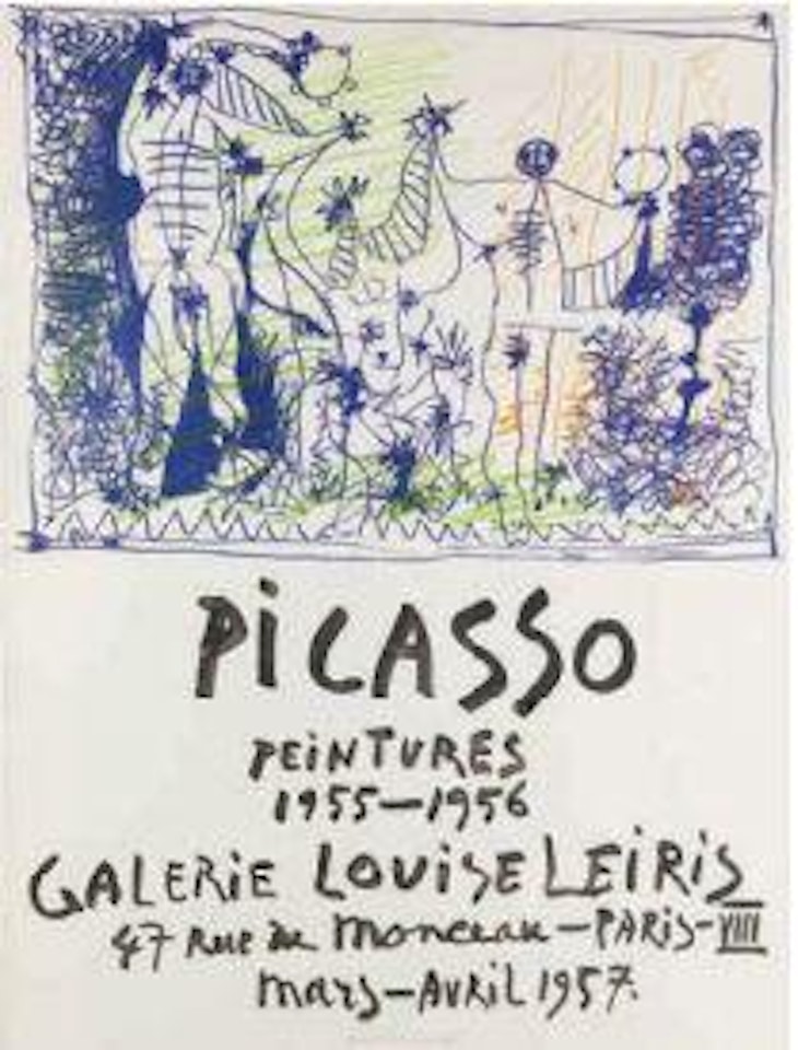 Peintures ,
1955
-
1956 by Pablo Picasso