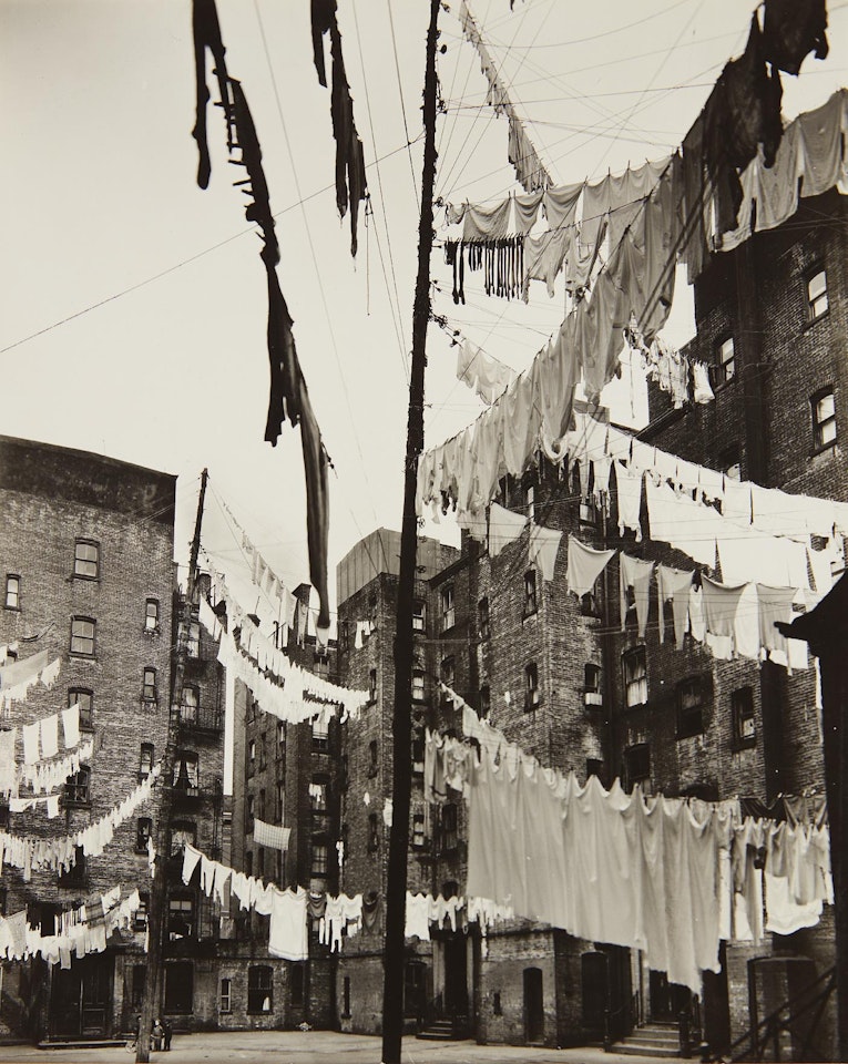 Court of the First Model Tenement, New York by Berenice Abbott