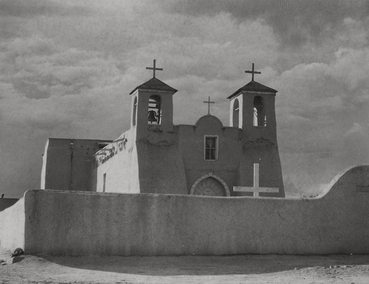 Ranchos de Taos Church by Paul Strand