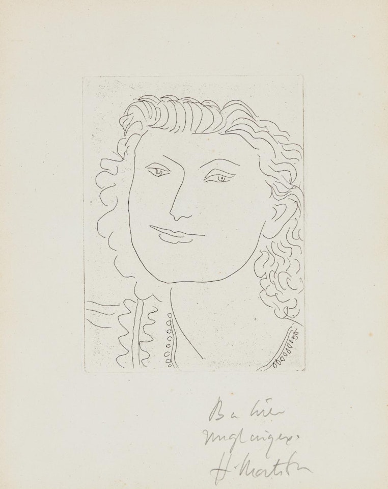 Visage souriant (Smiling Face) by Henri Matisse