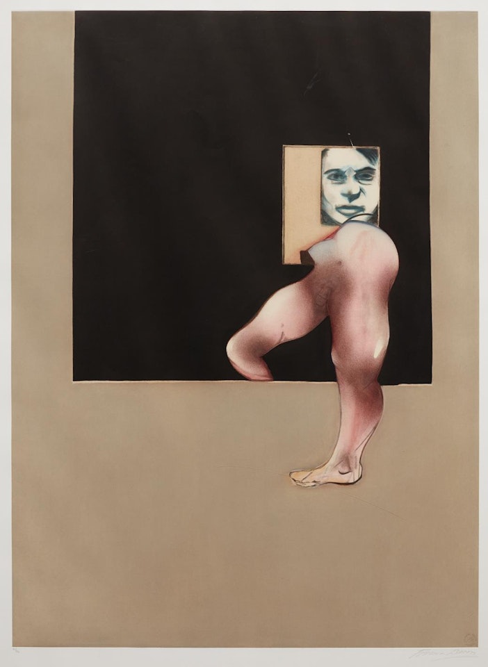 Triptych 1991 (After the Right Panel) by Francis Bacon