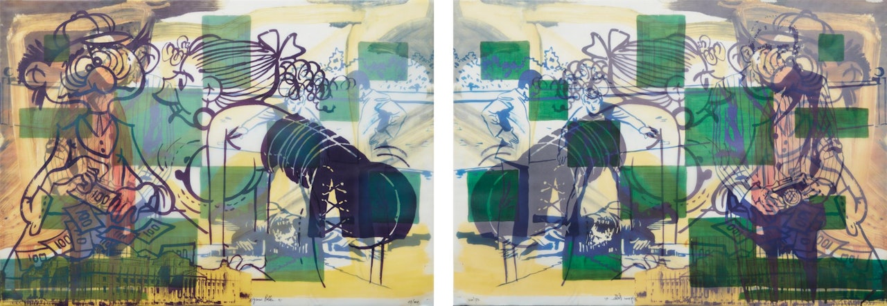 Leave the Lab and Enter the Office by Sigmar Polke