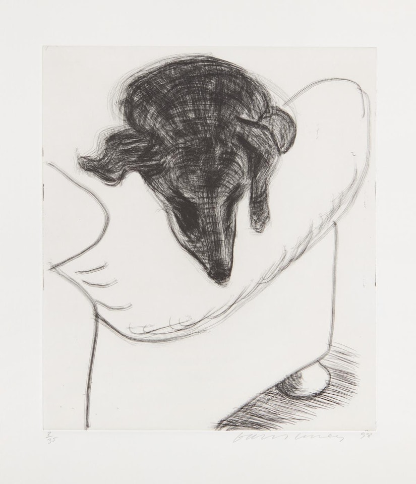 Dog Etching No. 10, from Dog Wall by David Hockney