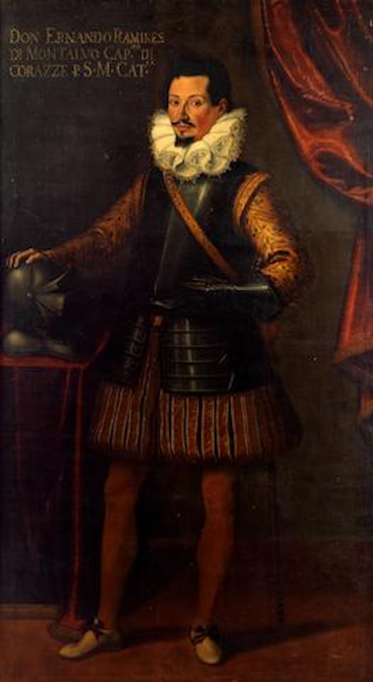 Portrait of Don Girolamo, full-length, before a curtain; and Portrait of Don Ernando Ramires, full-length, in armour by Italian School