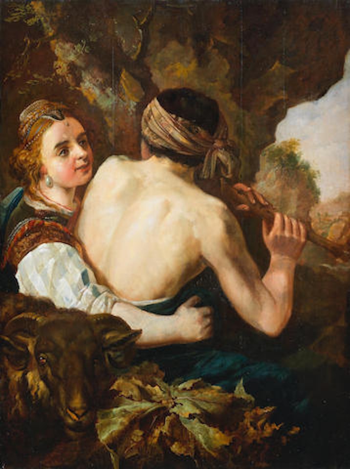 Daphnis and Chloe by Dutch School