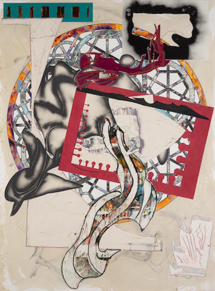 The Pacific, from The Waves by Frank Stella