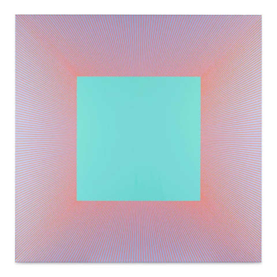 Aqua Square by Richard Anuszkiewicz