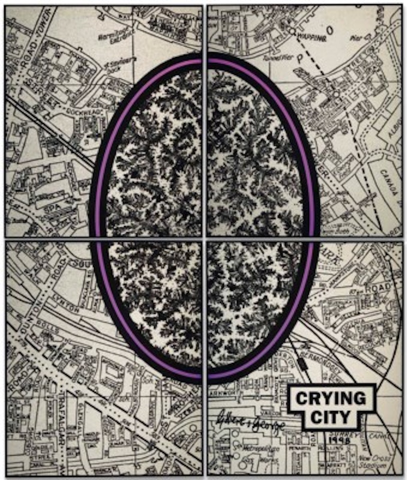 Crying city by Gilbert & George
