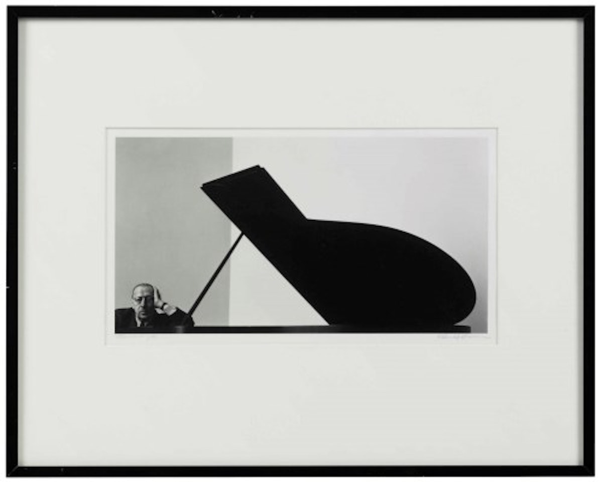 Igor Stravinsky, New York City by Arnold Newman