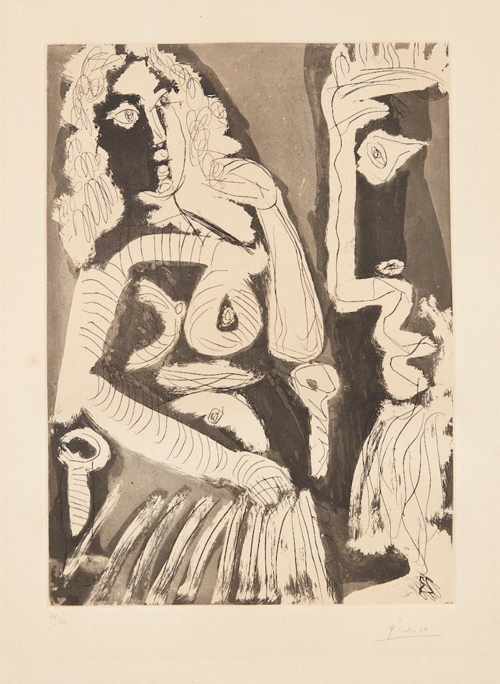 Le modèle (The Model) by Pablo Picasso