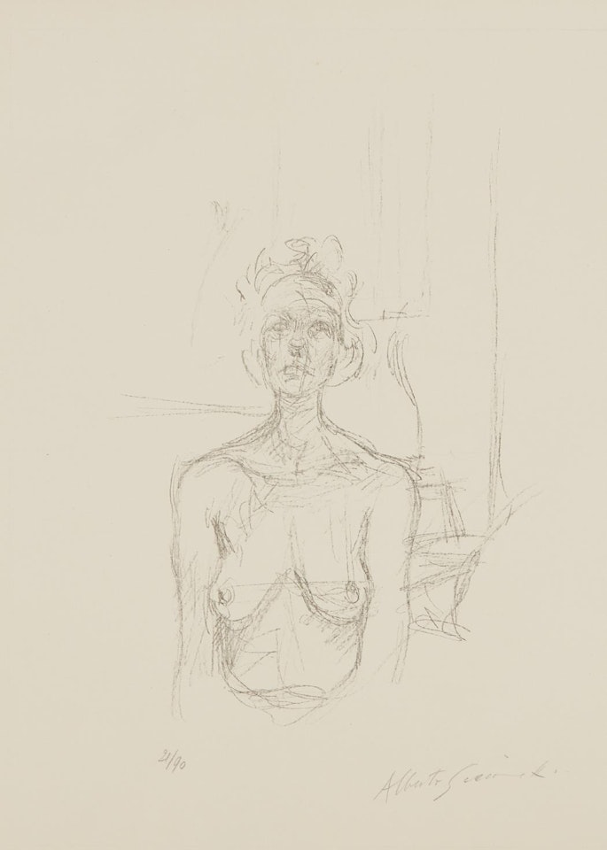 Buste I (Bust I) by Alberto Giacometti