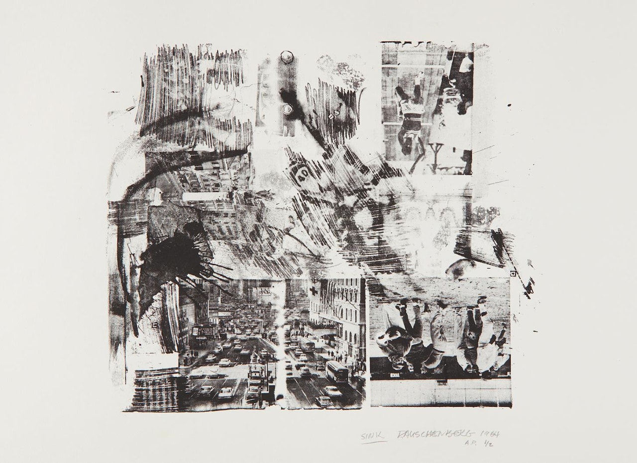 Sink by Robert Rauschenberg