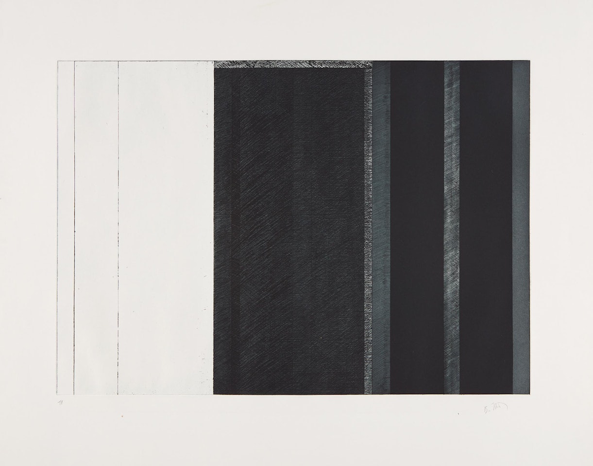 Untitled, for Five Threes by Brice Marden