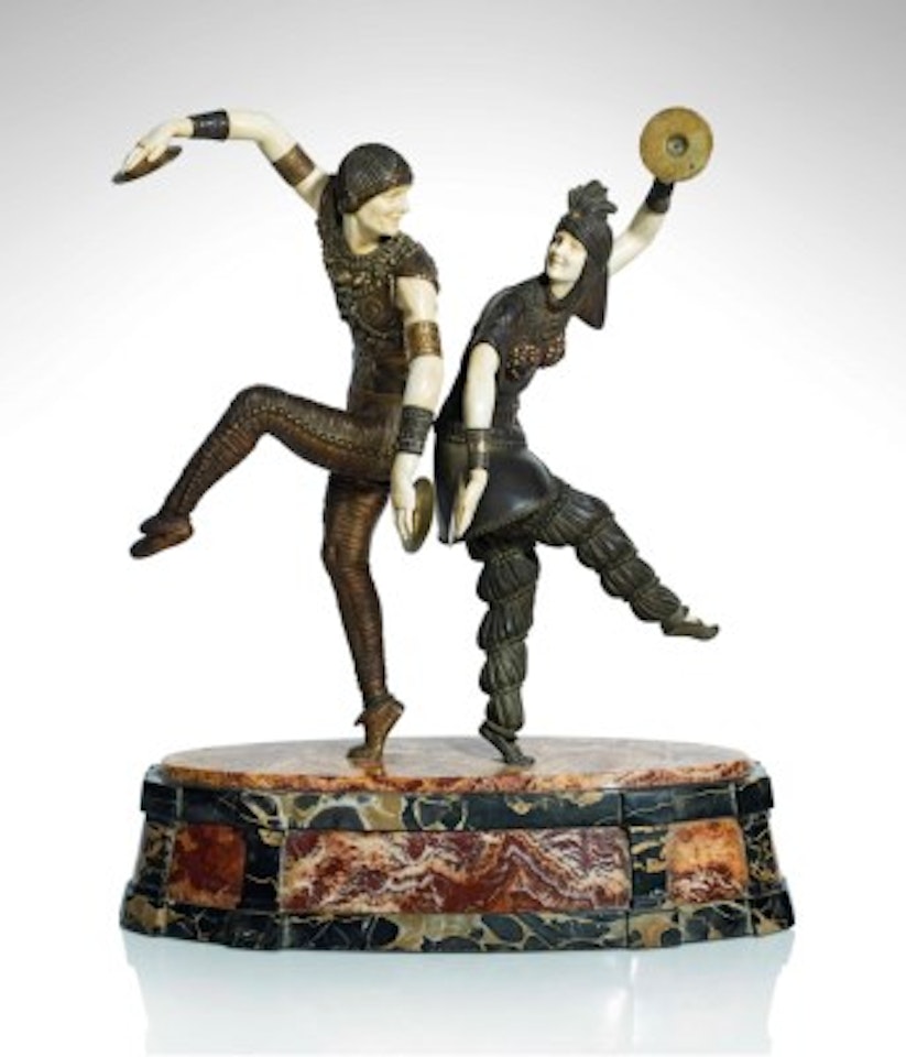 RUSSIAN DANCERS' by Demetre Chiparus