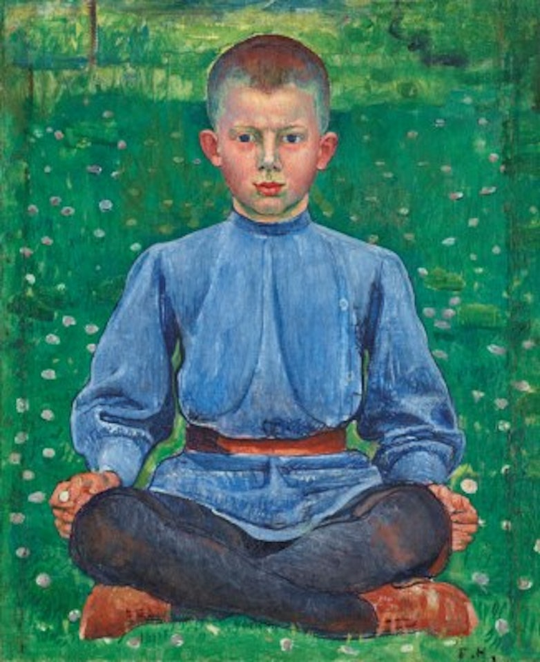 Bildnis Werner Miller by Ferdinand Hodler