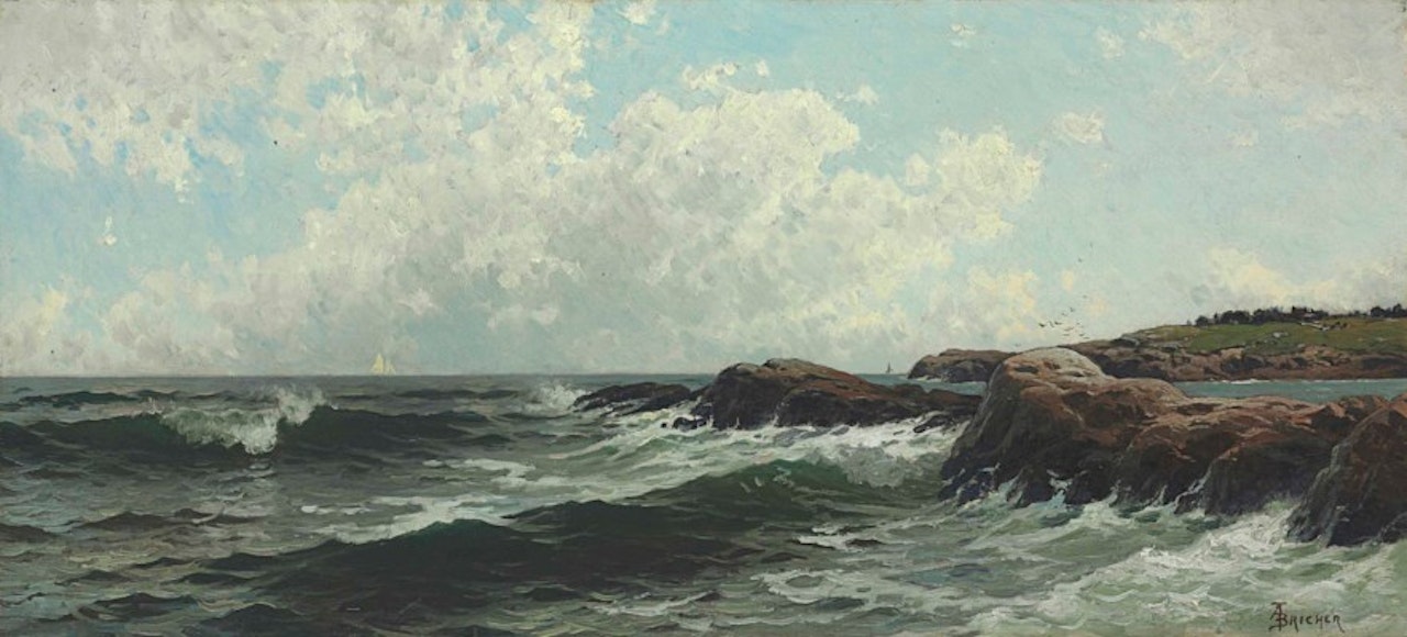 New England Coast by William Trost Richards