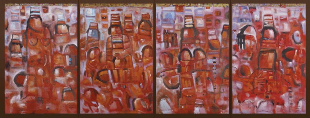 Farewell to the Gods in Beirut by Fateh Moudarres