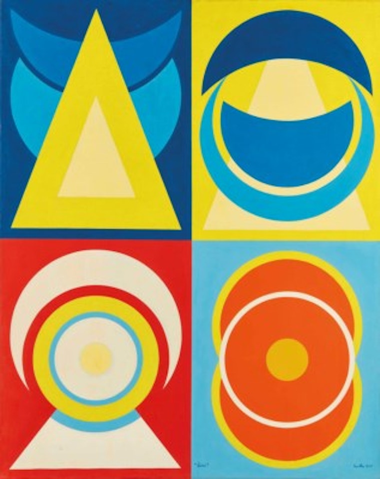 Lune I by Auguste Herbin