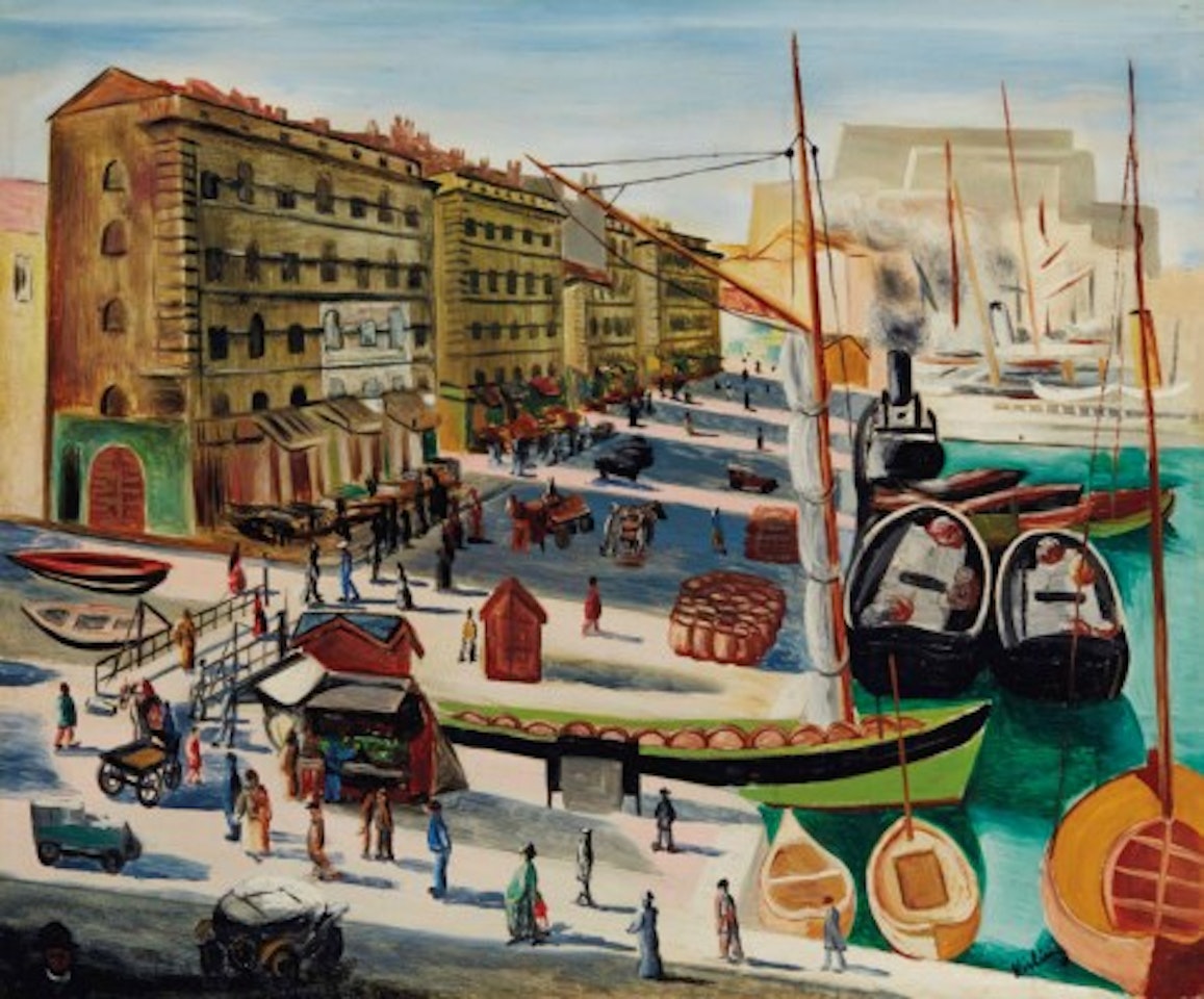 Marseille by Moïse Kisling