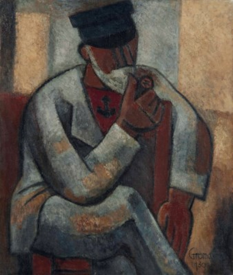 Marin en gris clair by Marcel Gromaire