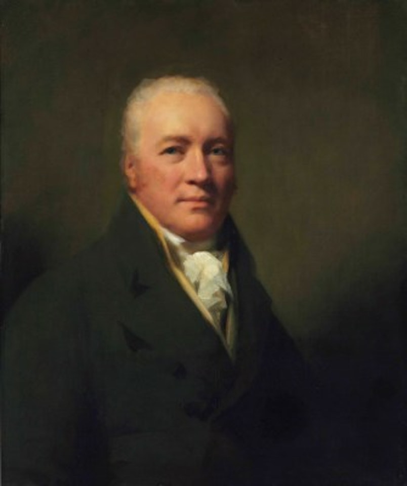 Portrait of James Bruce of Bankton, Mid Calder (1753-1826), bust-length by Henry Raeburn