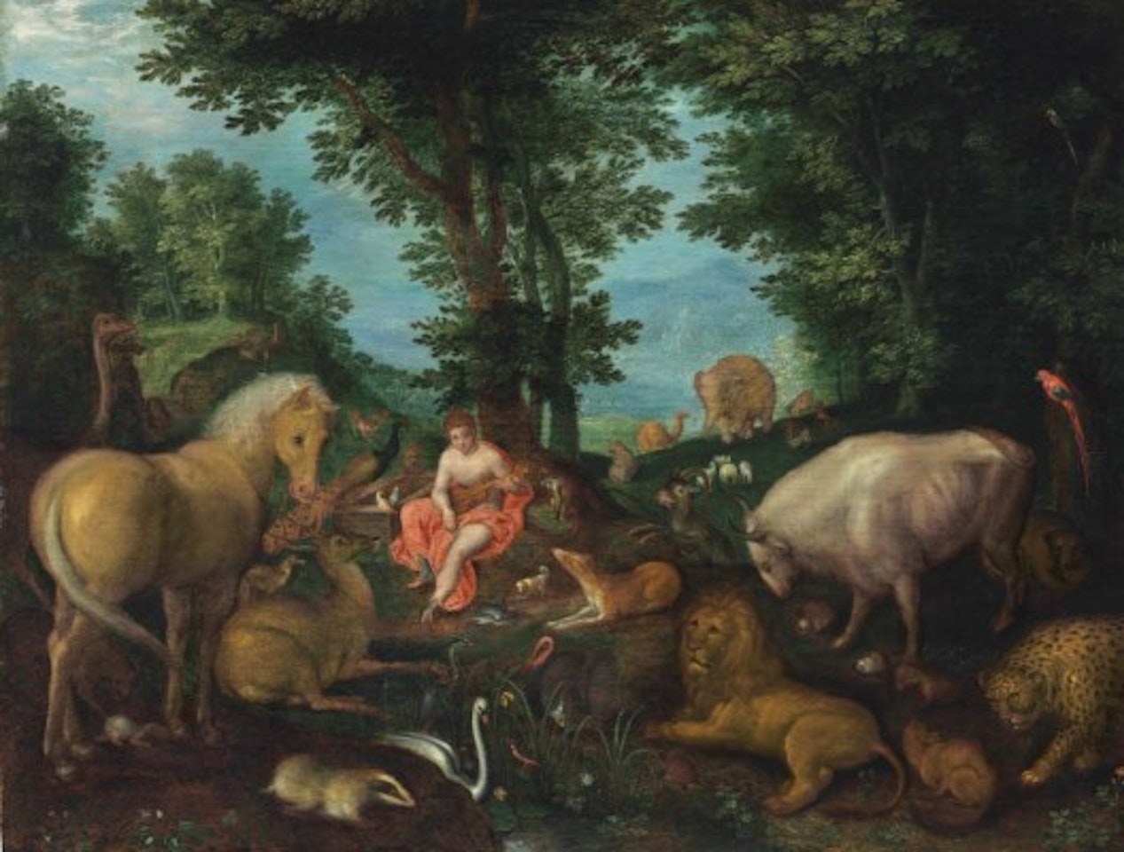 Orpheus Charming the Animals by Circle of Jan Brueghel the Elder
