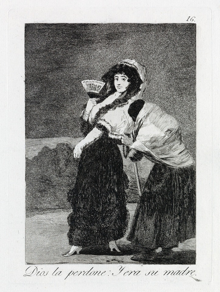 Dios La Perdone: Yera Su Madre by Francisco José de Goya